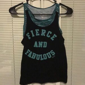 Girls Fierce and fabulous tank